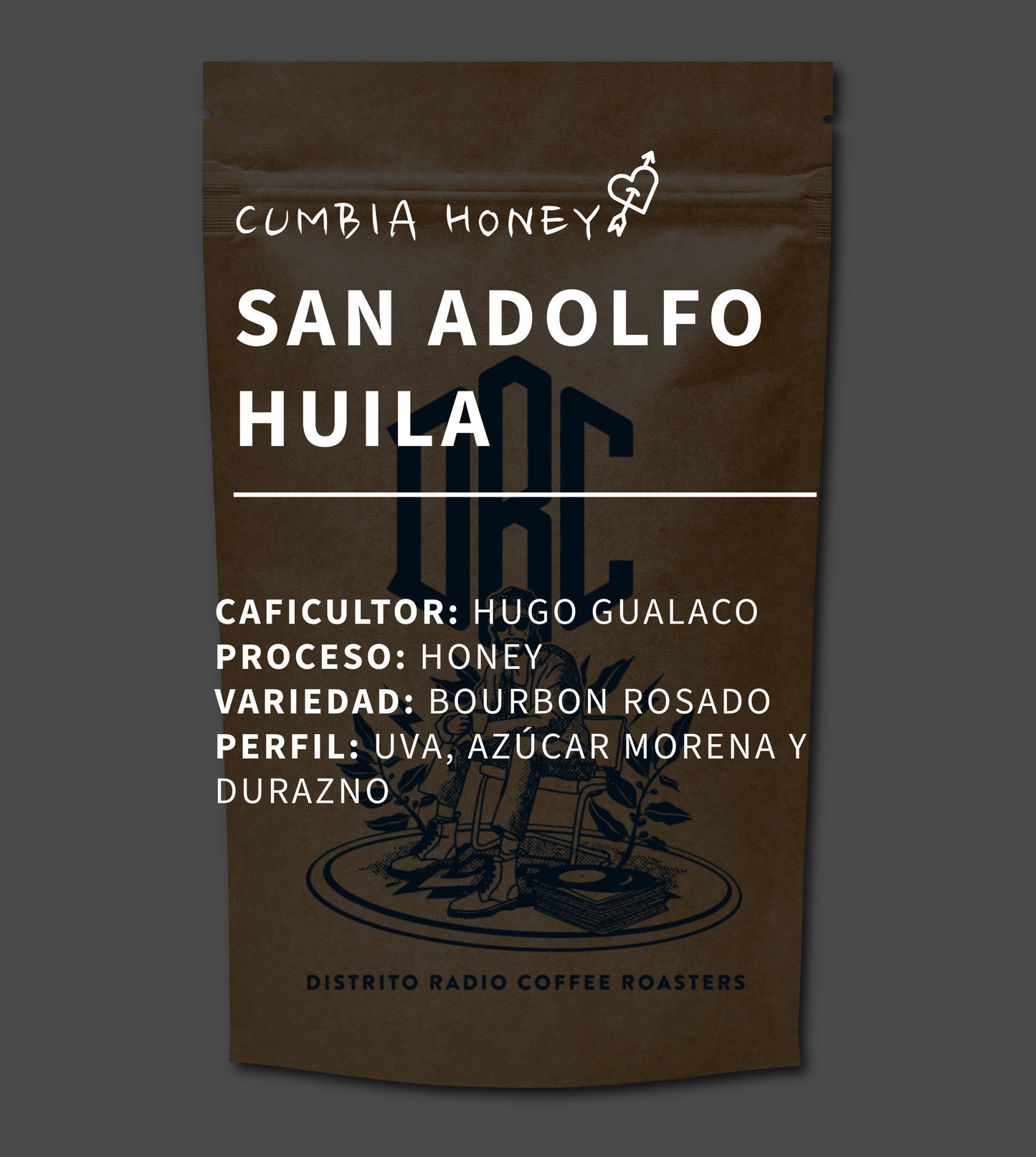 Origen Huila San Adolfo | Bourbon Rosado Honey