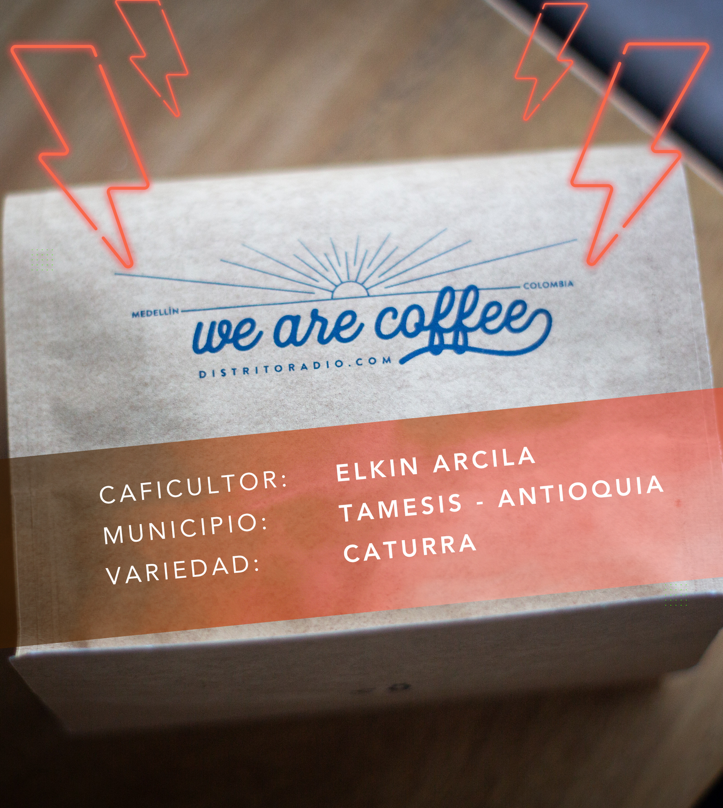 Origen Tamesis Antioquia | Caturra Lavado